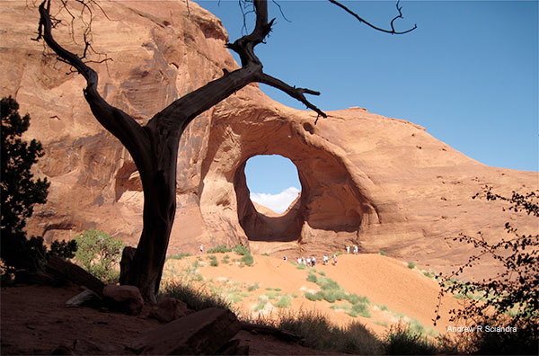 Ear of the Wind, Monument Valley, Utah by Andrew R. Sciandra